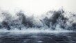 © Almahyra - Dark smoke and fog over a textured ground.