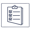 © MIkrom - Minimalist Checklist Icon with Check Mark