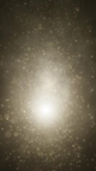 Wall Mural - looped blurred particles flying motion vertical background.
