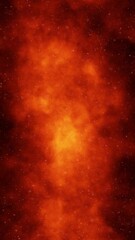 Wall Mural - looped hot fire flames slow motion with dust particles vertical animation background.