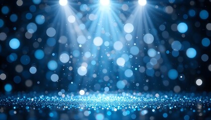 Wall Mural - luminous sparkle stage