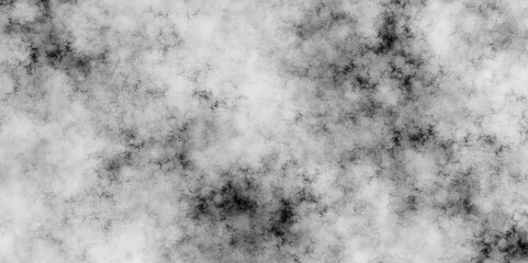 Wall Mural - White dramatic smoke brush effect smoke swirls misty fog isolated, background. Abstract old and grainy Black grey Sky with white cloud. white paper polished and smooth marble texture design.