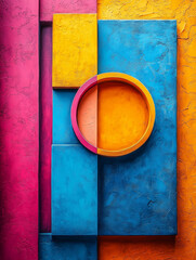Wall Mural - Abstract texture with rich colors for web design.