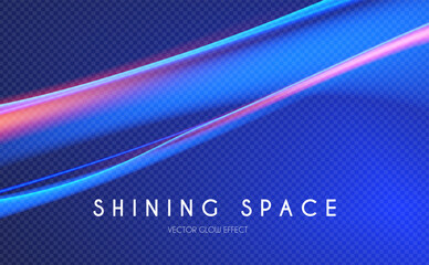 Wall Mural - Motion light effect. Shining magic background and liquid speed light