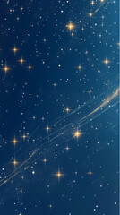 Wall Mural - Vertical space exploration background for mobile use.