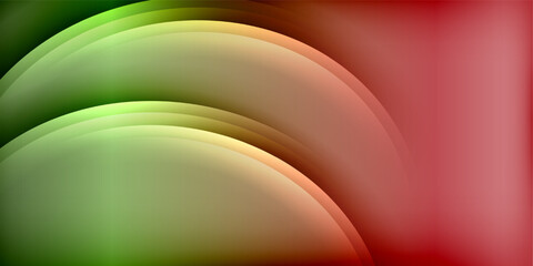 Aufkleber - Dynamic shadow lines geometric shapes