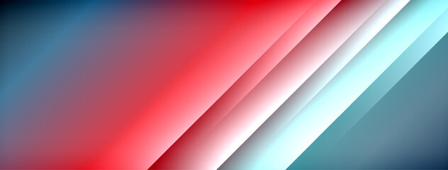 Aufkleber - Light shadow lines dynamic gradient background