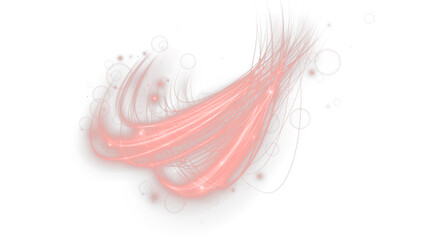Aufkleber - dynamic red laser light effect with glowing stripes, racing curves, and futuristic speed motion. Perfect for tech designs, sport visuals, road energy, and fast neon backgrounds. Vector