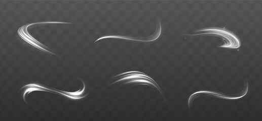 Aufkleber - bright spiral light effect with swirling neon curves, glowing particles, and energy flares. Ideal for futuristic designs, magic portals, abstract vortex visuals, and meteor-style motion