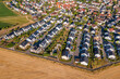 © Westend61 - Germany, Baden-Wurttemberg, Waiblingen, Aerial view of new development area with modern energy efficient houses
