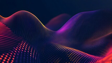 Wall Mural - 11. black gradient backdrop with futuristic diagonal lines and a smooth halftone gradient effect for