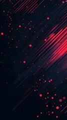 Wall Mural - 11. dark black background with angled diagonal lines and a soft halftone gradient transition, perfec