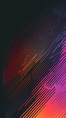 Wall Mural - 22. dark black gradient backdrop featuring angular diagonal lines, with a smooth transition into a p