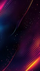 Wall Mural - 76. dark black background with sleek diagonal lines cutting through, enhanced with a seamless halfto