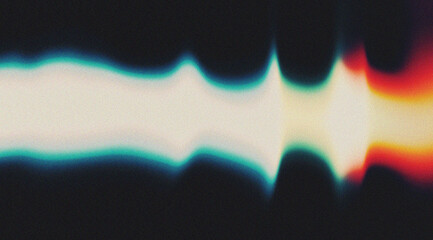 Wall Mural - Abstract background with blurred wavy lines in blue color