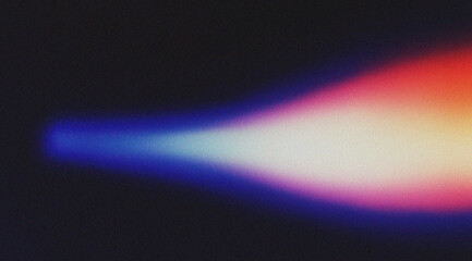 Wall Mural - Abstract holographic grainy background with blurred wavy lines in blue and pink colors