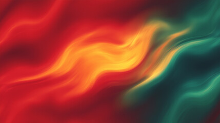 Wall Mural - Vibrant abstract background showcasing waves of color blending seamlessly in dynamic swirls and patterns Generative AI