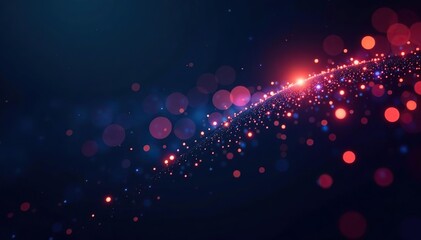 Abstract background with plexus effect representing big data concept and binary computer code,  code,  vector illustration