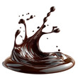 © Natalie - Liquid chocolate syrup splash isolated on transparent background