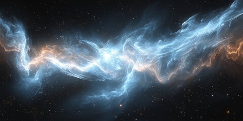 Wall Mural - an ethereal and stunning nebula, an awe-inspiring vista of cosmic dust, gas, and energy, a vibrant, multi-colored swirl creating an artistic image