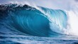 © DriftPixels - Majestic ocean wave breaking with powerful force and dynamic energy in a captivating marine scene under bright sunlight