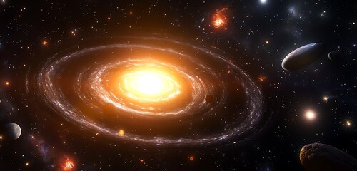 space background with space