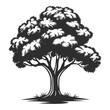 © UltraBoost - Elegant illustration of a flourishing tree, perfect for nature-themed designs and educational materials