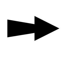 Wall Mural - arrow direction sign