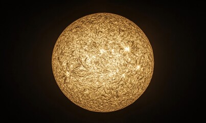 Wall Mural - a close up of a sun with a lot of detail