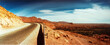 © Michael Marquand - Panoramic view of winding road in the high Atlas Mountains in Morocco.
