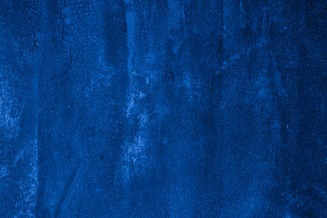 Aufkleber - Old wall pattern texture cement blue dark abstract  blue color design are light with black gradient background.
