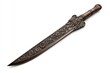 © Fatimah - Ornate Bronze Decorative Sword with Intricate Floral Design