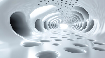 A bright white gold silver tone visual showcasing innovative web design and development with dynamic coding technologies in action, symbolizing chaos and creativity shaping the future of digital solut