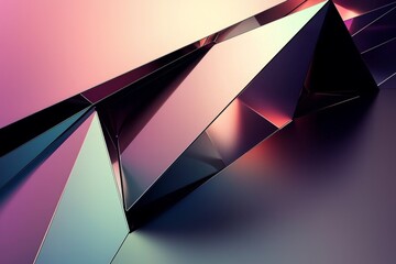 Wall Mural - eye-catching abstract designs combining sci-fi and minimalism