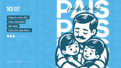 professional fathers day website header design