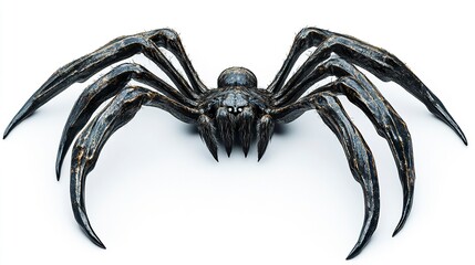 Wall Mural - tarantula spider isolated on a white background 
