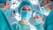 © veraponman - Surgical team performing complex operation hospital operating room medical photography clinical environment close-up perspective healthcare concept