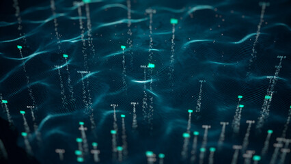 data connect abstract technology background with circuit