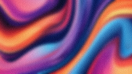 Wall Mural - blurry abstract pattern in vibrant pink, orange, blue and purple hues . abstract background with gra