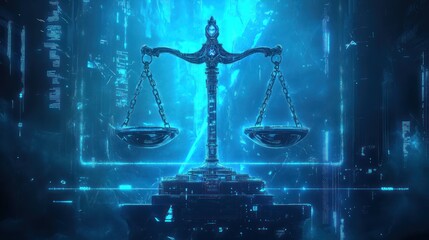 Futuristic Scales of Justice in Digital Realm