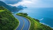 © Aku - Coastal Highway Serenity, A Scenic Drive along Taiwan's Eastern Coastline