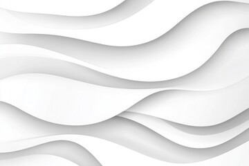 Sticker - a white background with a wave pattern. simple, elegant gradient background in gray tones, providing