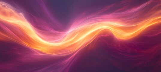Wall Mural - ethereal waves of digital light, an abstract background representing cloud-based streaming