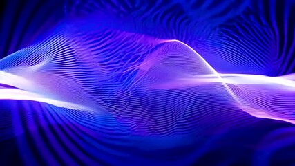 Wall Mural - vibrant light waves transition in stunning visual display