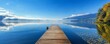 © Nats - Tranquil water reflections mirroring the serene sky.