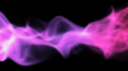 Wall Mural - grain noise texture pink smoke effect against a dark background. abstract