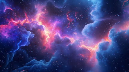 Wall Mural - fireworks background