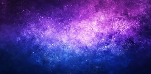 Wall Mural - cosmic nebula: a serene blue and purple abstract painting