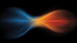 © suyu - Big data analytics and high-speed communication technology illustration with dynamic data flow, digital information stream, quantum computer qubits, futuristic network, advanced internet concept