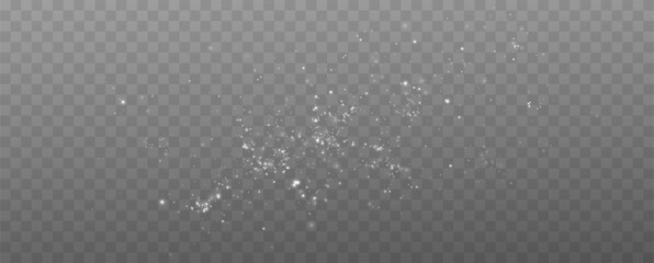 Wall Mural - glow light effect. vector illustration. christmas flash. dust